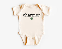 Charmer Toddler Shirt - Cute Irish Boys Tee - Kids St. Patrick's Day - Lucky Kids Shirt  - Natural T-Shirt - Irish Baby - Patrick’s Day Gift
