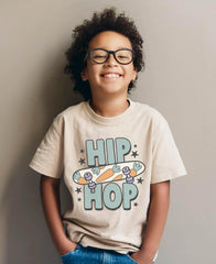 Easter Hip Hop Shirt - Easter Shirt for Boys - Toddler Easter T-Shirt - Easter Skating Shirt - Kids Easter Outfit - Retro Easter Shirt