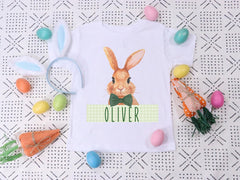 Boys Easter Toddler Shirts - Custom Easter Shirts for Kids - Personalized Easter Bunny Shirt - Easter Day Boy Shirts - Spring Easter Shirt