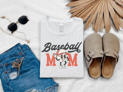 Baseball Mom T-Shirt - Gift for Baseball Mom - Game Day Mom Tee - Baseball Lover - Mom Life Shirt - Baseball Season - Mothers Day Shirt