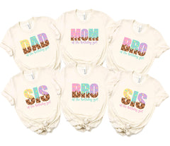 Ice Cream Birthday Shirts - Family Birthday Shirt - Three Scoops of Fun - Ice Cream Party T-Shirts - 3rd Birthday Shirt - Ice Cream Party