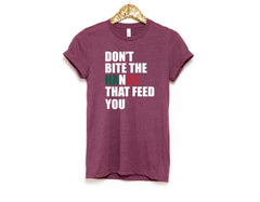 Don't Bite The Hands That Feed You Shirt - Anti Immigration T-Shirt - Protest Tee - Human Rights T-Shirt - Equality for All - Unidos Shirt