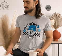 Happy New Year 2026 Shirt, New Years Shirt for Men, 2026 Celebration Shirt, Holiday Shirt, New Years Party, Disco Ball Shirt, New Years Gift