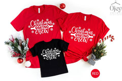 Christmas Baking Crew Shirt, Christmas Family Shirts,  Christmas Party Shirt, Kids Christmas Shirts, Christmas T Shirt, Matching Christmas