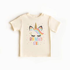 Unicorn Birthday Shirt - Birthday Girl T-Shirt - Unicorn Theme Party - Girls Birthday Party Shirt - Daughter Birthday Gift - 1st Birthday