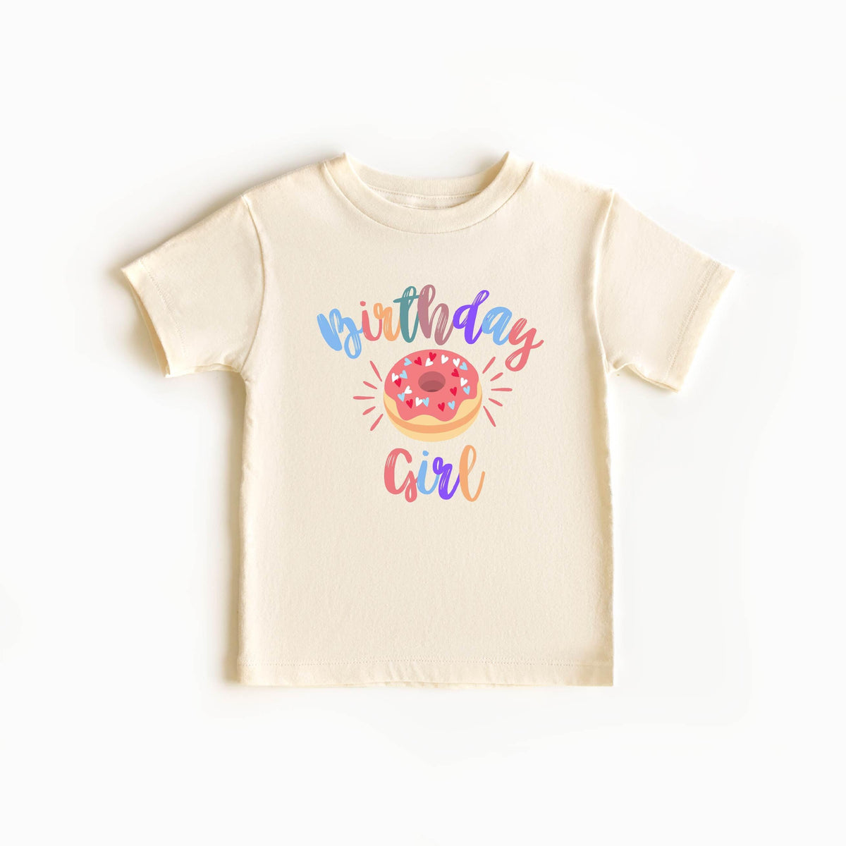 Donut Birthday Shirt - Birthday Girl Donut T-Shirt - Donut Theme Party Shirt - Donut Party - Girls Birthday Theme Shirts - 1st Birthday
