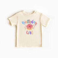 Donut Birthday Shirt - Birthday Girl Donut T-Shirt - Donut Theme Party Shirt - Donut Party - Girls Birthday Theme Shirts - 1st Birthday