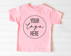 Custom Toddler T-Shirt - Custom Logo Kids Shirt - Business Logo Kids Tee - Shirt for Kids - Personalize Company Shirt - Custom Brand Tee