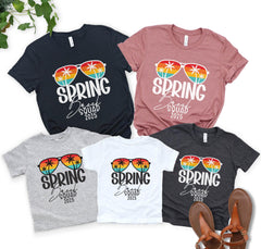 Spring Break 2026 Crew Shirts - Spring Break Trip T-Shirts - Spring Vacation 2026 - Family Trip T-Shirt - Friends Spring Vacay Shirt