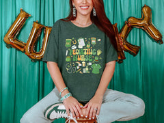 Nurse St Patrick Shirt - Pediatric Nurse Shirt - Lucky Nurse - Gift for Nurse - Shamrock Nurse - Clover Nurse Shirt -  St. Patrick Gift