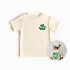 One Lucky Dude Shirt -Custom St. Patricks Shirt - St. Patrick Kids Name T-Shirt - Lucky St. Patrick Gift - Irish Toddler Shirt - Boys Shirt