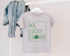 Mr. Lucky Charm Shirt - St. Patrick Toddler Shirt - Lucky Charm Boys Shirt - Lucky Dude T-Shirt - St. Patrick Bodysuit - St. Patrick Gift
