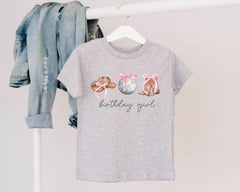 Cowgirl Birthday Girl Shirt - Coquette Cowgirl Shirt - Girls Birthday Shirt - Toddler Birthday Shirt - Country Birthday - 1st Birthday Shirt