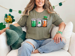 St. Patrick Day Drinking Shirt - Irish Beer Shirt - St. Patricks Irish Drinking T-Shirt - Funny Beer Lover Shirt - St. Patrick Pub Shirt