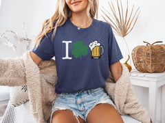 Day Drinking St. Patrick Shirt - I Shamrock Beer Shirt - Beer Lover Shirt - St. Patrick's Pub Shirt - Irish Drinking Shirt - Tipsy Irish