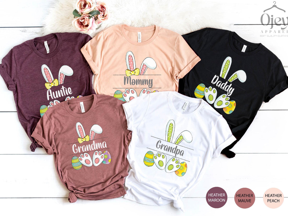 Custom Easter Bunny Shirts - Bunny Toddler T-Shirt - Easter Family Trip Shirt - Kids Easter Tee -Personalized Easter Shirt - Bunny Lover Tee