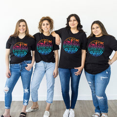 Cruise Crew 2025 T-Shirts - Matching Cruise Tees - Friends Cruise - Cruise Squad 2025 - Family Trip 2025 - Girls Cruise - Girls Trip Gift