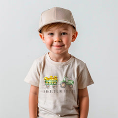Boy Easter Shirts - Funny Easter Kids Shirts - Chicks Dig My Tractor Shirt - Boys Easter Gifts - Easter Day Shirts