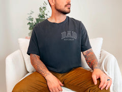 Dad Est 2025 Shirt - Custom Dad T-Shirt - Pregnancy Reveal Shirt for Dad - Baby Announcement Shirt - New Dad Shirt - New Dad Gift