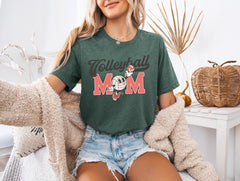 Volleyball Mom T-Shirt - Gift for Volleyball Mom - Game Day Mom Tee - Volleyball Lover - Mom Life Shirt - Volleyball Season - Mothers Day