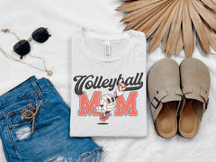 Volleyball Mom T-Shirt - Gift for Volleyball Mom - Game Day Mom Tee - Volleyball Lover - Mom Life Shirt - Volleyball Season - Mothers Day