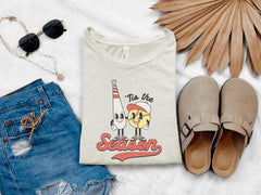 Tis the Season T-Shirt - Softball Lover - Softball Season Tee - Softball Mom Shirt - Softball Team Outfit - Game Day Mom Tee - Softball Gift
