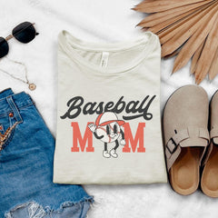 Baseball Mom T-Shirt - Gift for Baseball Mom - Game Day Mom Tee - Baseball Lover - Mom Life Shirt - Baseball Season - Mothers Day Shirt