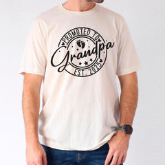 Grandpa Est 2025 Shirt, Grandpa Announcement, Father Established, Fathers Day Gift, Shirt for Dad, Grandpa Shirt, Gift for Uncle and Grandpa