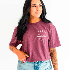 Feral Moms Club T-Shirt - Feral Mom Gift - Mothers Day Gift - Mom Life Tee - Feral Wife Shirt - Feral Moms Social Club - Trendy Mom Shirt