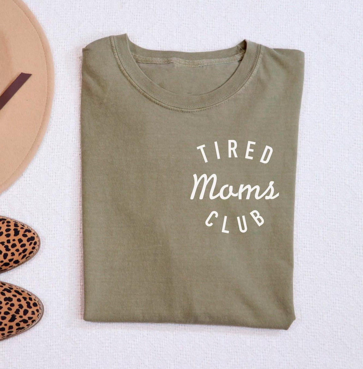 Tired Moms Club T-Shirt - Mother’s Day Gift -  Mom Appreciation - Funny Mother Tee - Gift for Mom - Cool Moms Shirt - Mom Life Tee