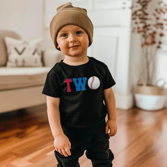2nd Birthday T-Shirt - Baseball Birthday Shirt - Birthday Party Shirts - Sports Birthday Tee - Birthday Gift for Boy - Second 2nd Birthday