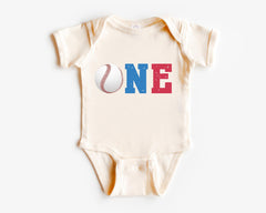 1st Birthday Baby  Bodysuit - Baseball Birthday Shirt - Birthday Party Shirts - Sports Birthday Tee - Birthday Gift for Boy - First  Bday