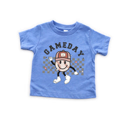 Baseball Game Day Kids T-Shirt - Game Day Baby Bodysuit - Cute Baseball Season - Retro Baseball Toddler Shirt - Baseball Mascot