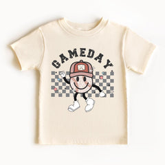 Baseball Game Day Kids T-Shirt - Game Day Baby Bodysuit - Cute Baseball Season - Retro Baseball Toddler Shirt - Baseball Mascot