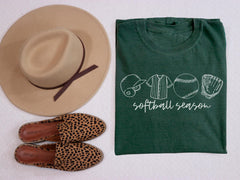 Softball Season T-Shirt - Softball Mom Gift - Softball Team Tee - Softball Game Day - Women's softball Shirt - Softball Fan Tee - Sports Mom