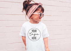 Custom Toddler T-Shirt - Custom Logo Kids Shirt - Business Logo Kids Tee - Shirt for Kids - Personalize Company Shirt - Custom Brand Tee