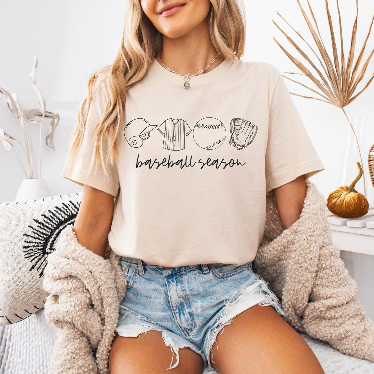 Baseball Season T-Shirt - Baseball Mom Gift - Baseball Team Tee - Baseball Game Day - Women's Baseball Shirt - Baseball Fan Tee - Sports Mom