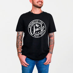 Fathers Day Shirt For Uncle, Promoted To Uncle Est 2025 Shirt, Uncle To Be Shirt, 2025 Uncle Shirt, Men's Clothing, Gift For Future Uncle
