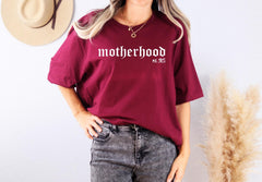 Motherhood Est 2025 Shirt, Mother's Day Shirts, Mother Est Year Shirt, Mom T-Shirts, New Mom Shirt, Cute Mama Shirt, Crewneck, Gift for Mom