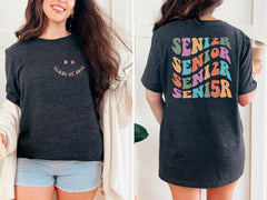 Senior Class of 2025 Shirt, Senior 2025 Shirts, 2025 Graduation Shirts, Retro Senior Graduation Shirt, Gift for Seniors, Unisex Senior Shirt