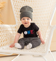 1st Birthday Baby  Bodysuit - Baseball Birthday Shirt - Birthday Party Shirts - Sports Birthday Tee - Birthday Gift for Boy - First  Bday