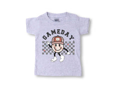 Baseball Game Day Kids T-Shirt - Game Day Baby Bodysuit - Cute Baseball Season - Retro Baseball Toddler Shirt - Baseball Mascot