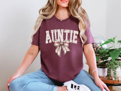 Baseball Auntie Shirt - Baseball Game Day Shirt - Game Day Tee - Gift for Aunt - Aunt Baseball Shirt - Baseball Women T-Shirt - Baller Aunt