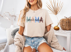 Custom Mama T-Shirt - Personalized Children Names Tee - Personalized Mama Gift - Mom Shirt - Mother's Day Gift -  Gift for Her - Cute Mama
