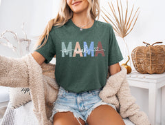 Custom Mama T-Shirt - Personalized Children Names Tee - Personalized Mama Gift - Mom Shirt - Mother's Day Gift -  Gift for Her - Cute Mama