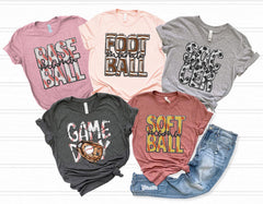 Game day T-Shirts - Football Mama Shirt - Baseball Mama Shirt - Softball Mama Tee - Soccer Mama T-Shirt - Sports Mama Gift - Sports Fan Mama