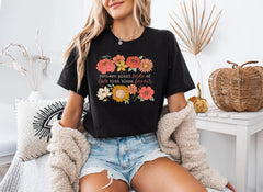 Floral Mother T-Shirt - Mothers Plant Seeds of Love That Bloom Forever - Motherhood Tee - Mothers Day Gift - Mom Life Shirt - Gift for Mom