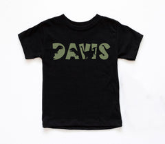 Custom Dinosaur T-Shirt -  Personalized Name Tee - Trendy Dinosaur Kids Shirt - Dino Lover Tee - Kindergarten School Shirt