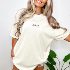 Bride T-Shirt - Minimalist Bride Tee - Bachelorette Shirts - Bridal Shower Gifts - Bride-to-be Tee - Wedding Women - Future Bride Shirt
