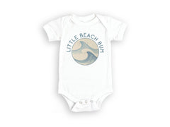 Little Beach Bum Bodysuit - Summer Time Toddler Shirt - Kids Summer Vacation - Retro Summer Kids Tee - Funny Beach Youth T-Shirt